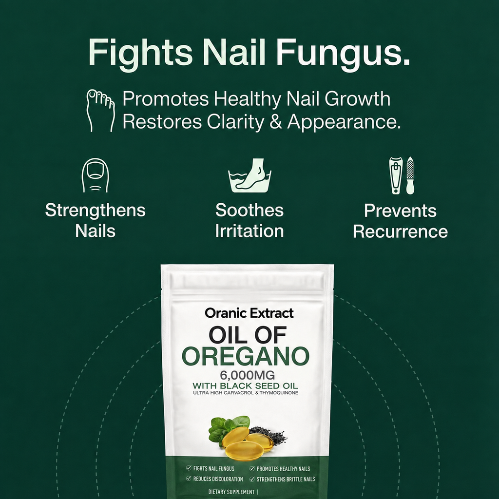 ORGATICS EXTRACT - ELIMINATES NAIL FUNGUS