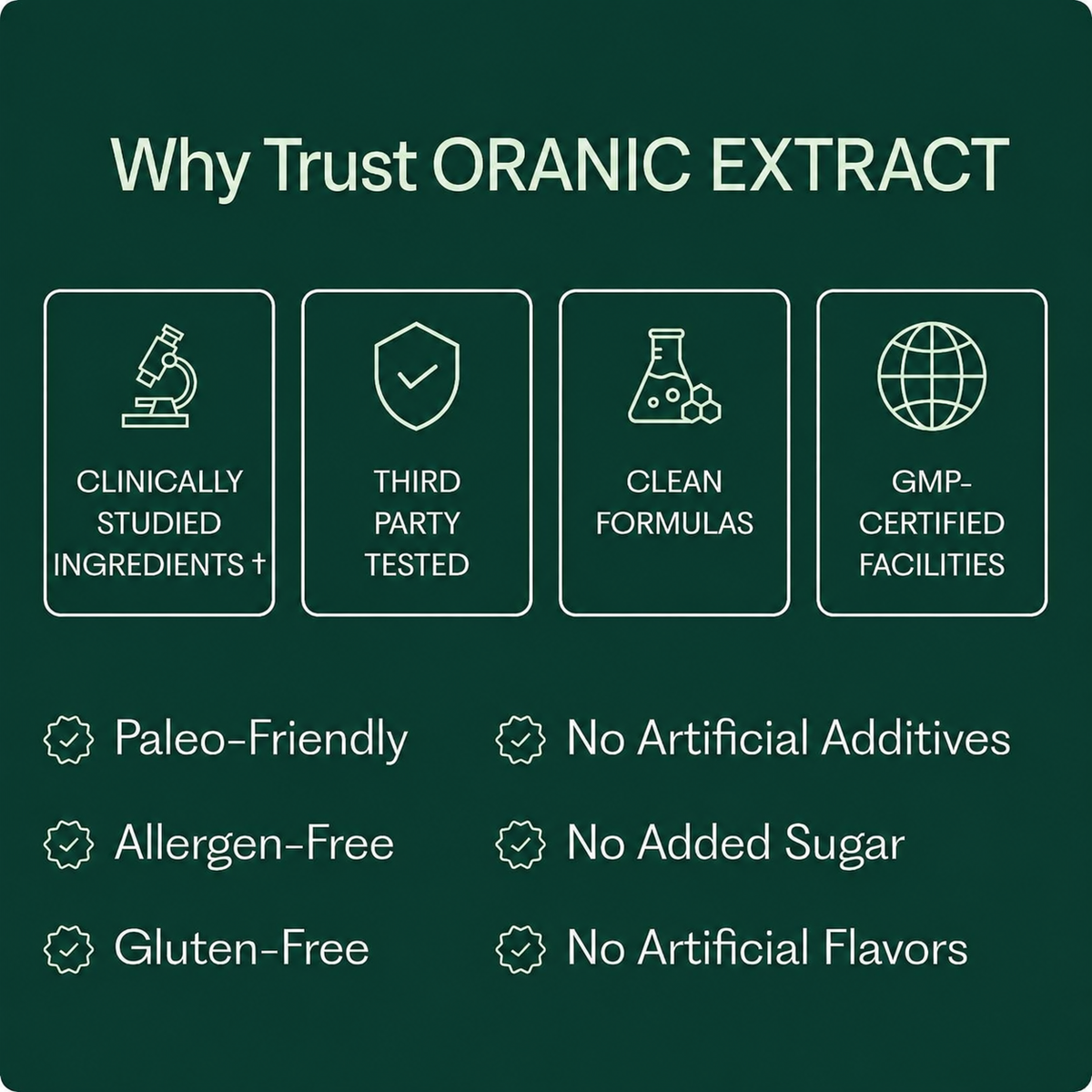 ORGATICS EXTRACT - ELIMINATES NAIL FUNGUS