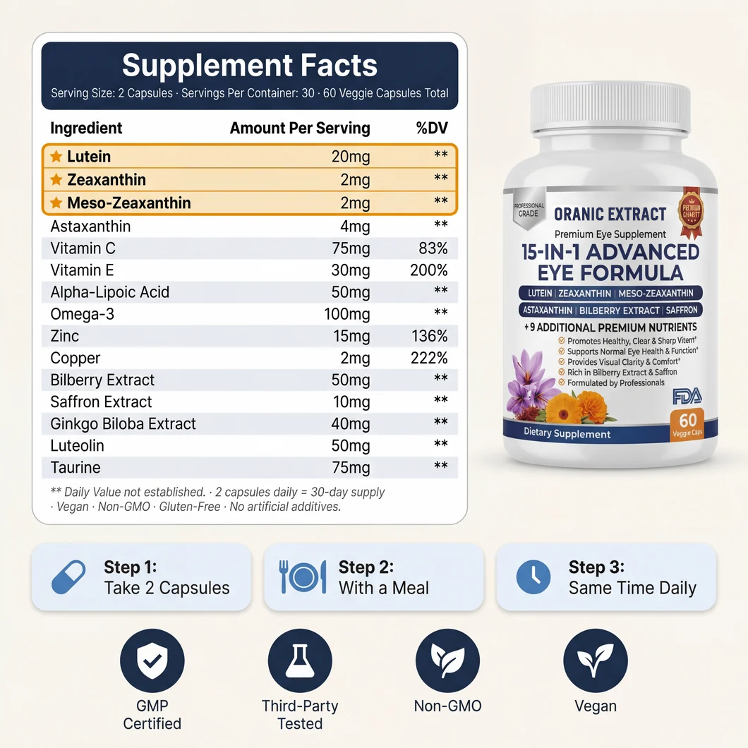 ORANIC EXTRACT® 15-in-1 Advanced Eye Formula