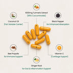Move More Comfortably with Turmeric Curcumin (1,000mg)